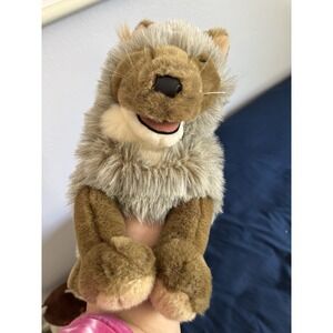 Folkmanis Puppet Coyote Sitting Hand Puppet 2017